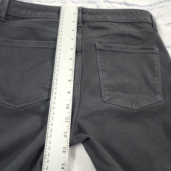 White House Black Market WOMENS SIZE 8 Black High Rise Skinny Ankle Sculpt Jeans - Picture 8 of 14
